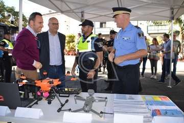 La Policía Local de Telde presentó este viernes su Unidad de Drones (Foto TA)
